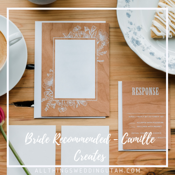 Bride Recommended – Camille Creates