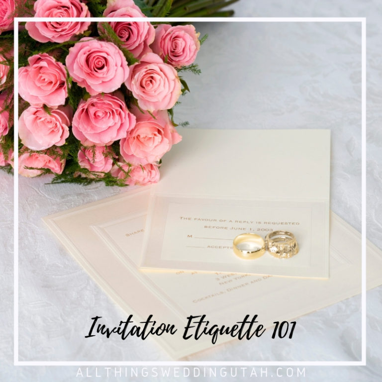 Invitation Etiquette 101