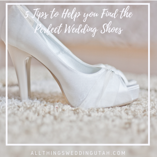 5 Tips to Help you Find the Perfect Wedding Shoes