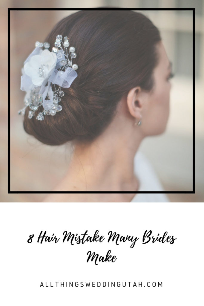 8 Hair Mistake Many Brides Make