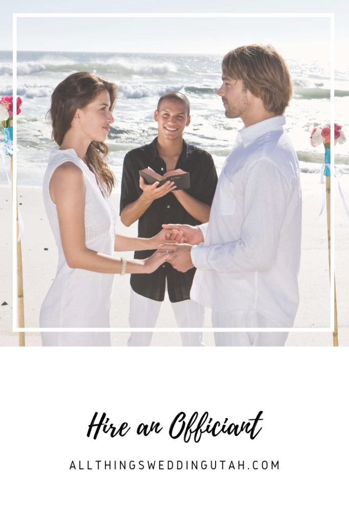 Hiring an Officiant