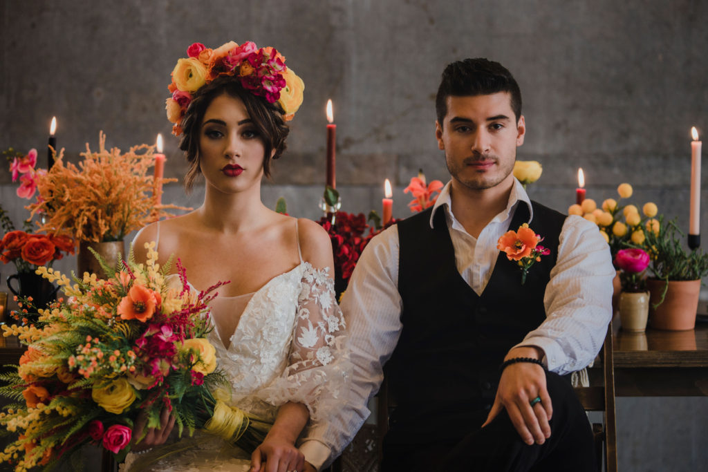 Frida Inspired Wedding - NaturalBournePhotography