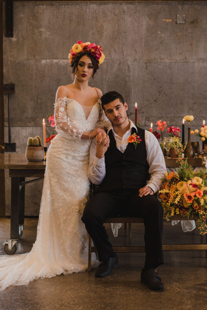 Frida Inspired Wedding - NaturalBournePhotography