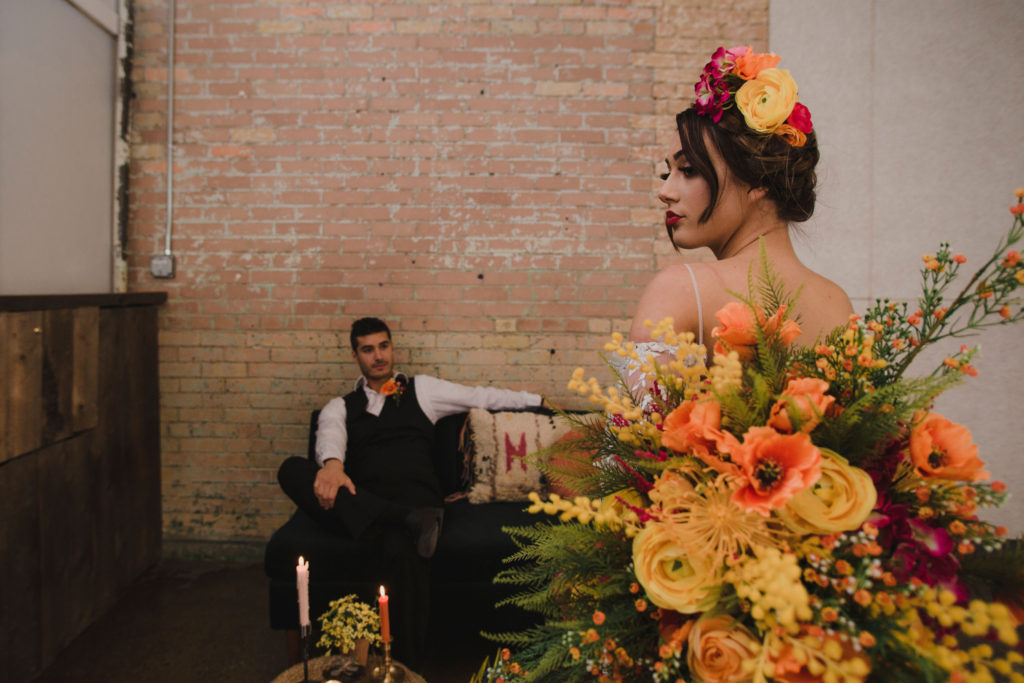 Frida Inspired Wedding - NaturalBournePhotography